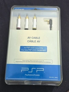 Sony PSP 2000 Series AV Cable PSP-S150 New in the Box Factory Sealed Gold RARE - Picture 1 of 2