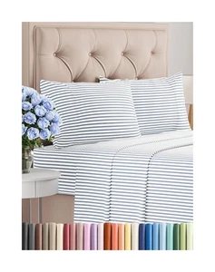 Full Size 4 Piece Sheet Set - Comfy Breathable & Cooling Bed Sheets Set - Hot... - Picture 1 of 7