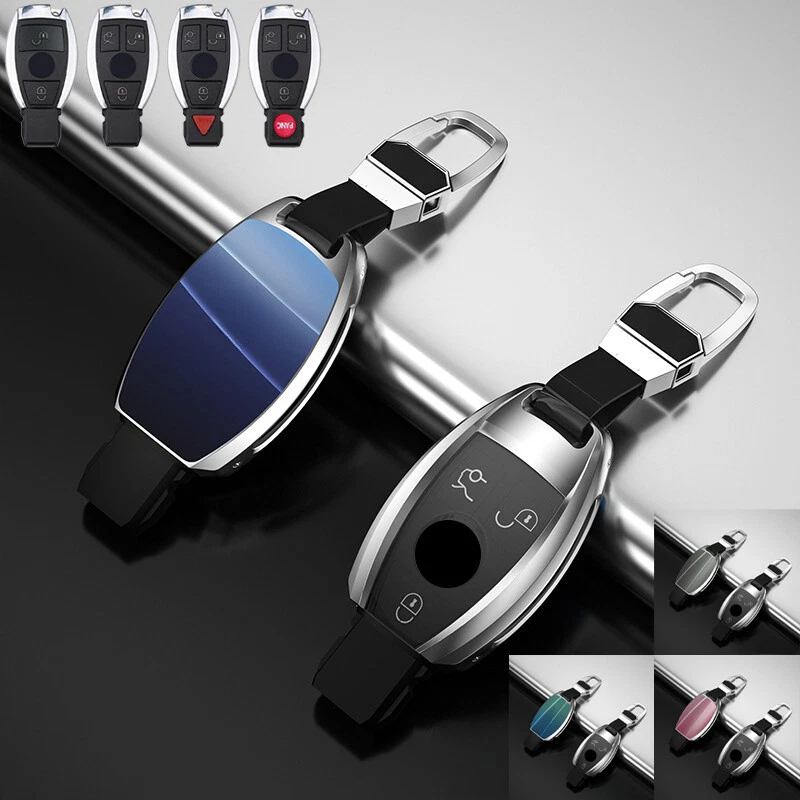 Zinc Alloy TPU Car Key Case Cover For Benz C E S CLA GLK GLA CLS CLK W203 W204 - Изображение 1 из 4