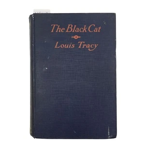 The Black Cat Louis Tracy 1925 First Edition Grosset & Dunlap Hardback - Bild 1 von 9