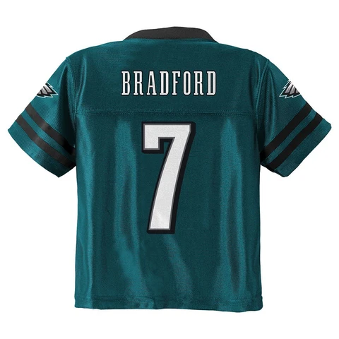 Sam Bradford NFL Philadelphia Eagles Replica Home Jersey Infant Toddler (12M-4T) Cover