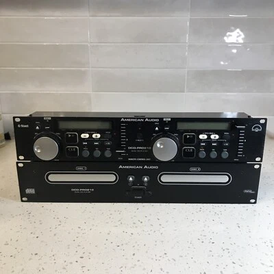 American Audio DCD-PRO210 - UNIDAD DE REPRODUCTOR SOLO COMO SE VE - SIN CABLES NI ACCESORIOS Foto 1 de 4