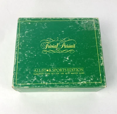 Trivial Pursuit All-Star Sports Edition Subsidiary Card Set 1983 Game Trivia VTG - Image 1 of 4