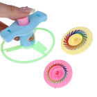1set Flying Disc Spinning Top Top Saucer Disc Launcher Outdoor Flying Kids ToDC