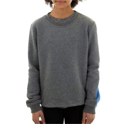 More Mile Junior Fleece Sweatshirt Grey Kids Sweater Youth - Image 1 of 4