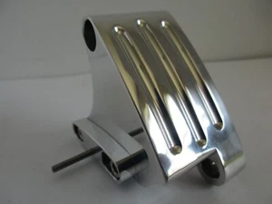 PEQUEÑO BLOQUE CHEVY BOLA PULIDA ALUMINIO FRESADO PESTAÑA DE DISTRIBUCIÓN sbc 283 -350#8597 - Imagen 1 de 15