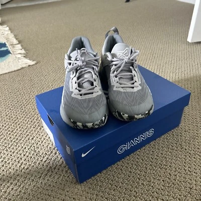 Size 8.5 - Nike Giannis Immortality 2 Cool Grey Glacier Blue - Image 1 of 4