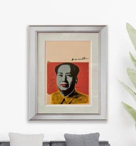 Andy Warhol $ Original Hand-signed Lithograph COA & Appraisal of $3,500*.* - Picture 1 of 12