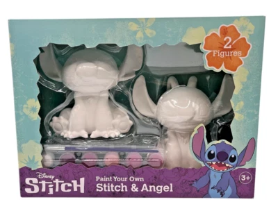Disney Stitch Angel Paint Your Own Figuren Set 2 Gipsfiguren bemalbar Bastelset