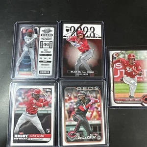 2023 ELLY DE LA CRUZ ROOKIE CARDS. Baseball - Picture 1 of 6