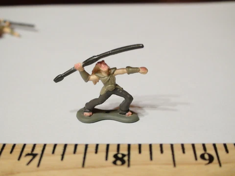 Star Wars Micro Machines Action Fleet Gungan Warrior Figure #3 Cover