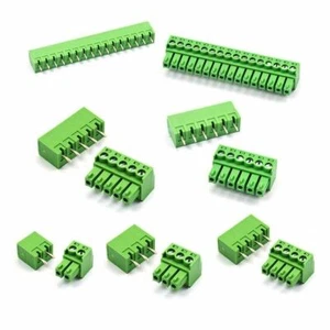 Straight 2Pin-16Pin 3.81mm KF2EDG PCB Terminal Block Screw Connector Male&Female - Picture 1 of 18