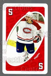 2007-08 Montreal Canadiens UNO #45 Christopher Higgins