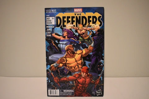 Marvel Legends The Defenders Amazon Exclusive Daredevil Jessica Jones Luke Cage Cover