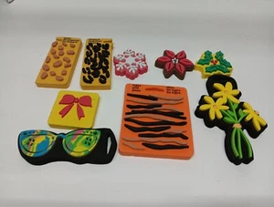 Lot of 9 Vintage Foam Stamps Funky Chuncky Greenbrier - Picture 1 of 14