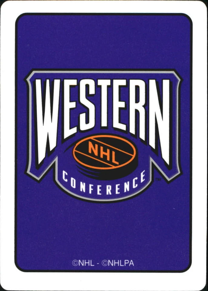 1995-96 Hoyle Western Playing Cards #6 Jeff Brown  - Image 1 of 2