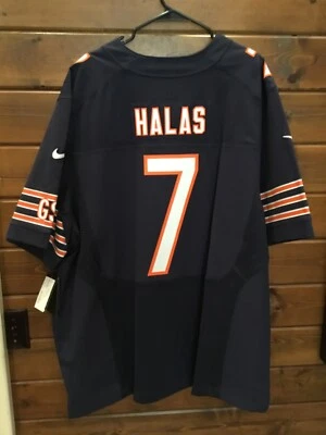 George Halas #7 Chicago Bears Authentic Nike NFL Team Color Stitched Jersey S 60 - Image 1 of 4