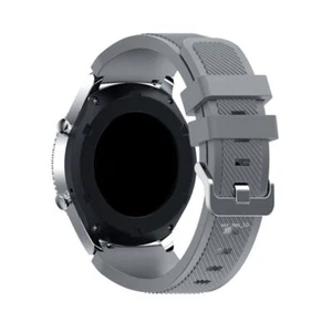 22mm For Samsung Galaxy Watch 3 45mm 46mm Gear S3 Silicone Sport Band Strap - Picture 1 of 38