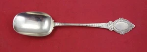 English Victorian Sterling Silver Sugar Spoon Chased Birmingham 5 1/2" - Picture 1 of 2