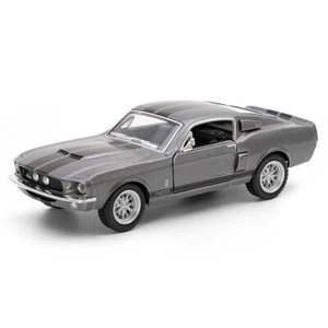 Mustang Shelby GT-500 1967 1/38 Friction Retro, Metal Gray-Kinsmart KT5372 - Picture 1 of 2