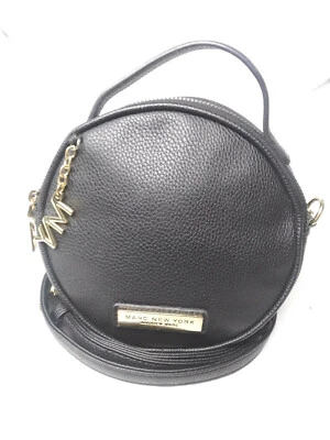 Marc New York Andrew Marc Crossbody Bag Faux Leather In Black - Image 1 of 4