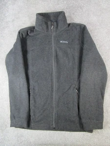 Columbia Jacket Boys Large Gray Full Zip Hiking Fleece - Picture 1 of 8
