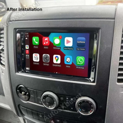 Wifi CarPlay Android Navi Radio Stereo For 2006-2012 Mercedes Benz Sprinter 2500 - Изображение 1 из 4