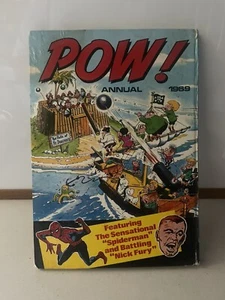 POW! Annual 1969 with Nick Fury and Spider-Man And Battling - Picture 1 of 3