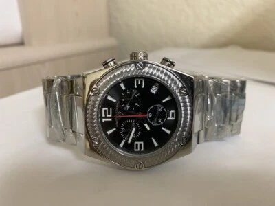  Swiss Legend Men's 40025  Throttle Chronograph BLACK Dial Watch  - Image 1 of 4