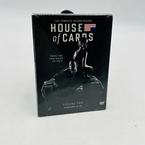House of Cards: The Complete Second Season DVD, 2014, 4-Disc Set NEW Volume 2 - Picture 1 of 6