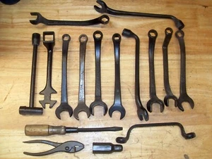 Various old ford wrenches. - Bild 1 von 1