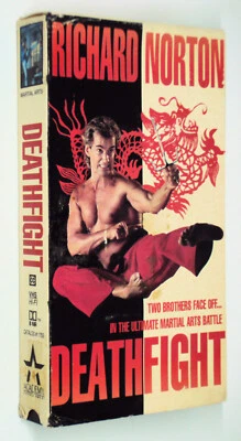 DEATHFIGHT VHS aka RAGE 1993 Richard Norton Chuck Jeffreys Martial Arts R FS CC - Image 1 of 3