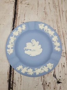 Wedgwood Jasperware Ashtray Trinket Dish Vintage Aurora Chariot MCM 4.5" - Picture 1 of 5