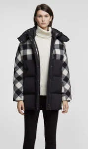 Woolrich John Rich & Bros Büffelkaro wasserabweisend geschwollener Mantel Jacke - Bild 1 von 12
