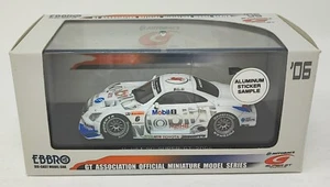 EBBRO 1/43 MOBIL1 SC SUPER GT 2006 #6 GT500 ALUMINUM STICKER SAMPLE - Picture 1 of 6