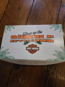 Harley Davidson Christmas Ornament - Wrap Up The Rumble (AFIT 17W) - Picture 1 of 7