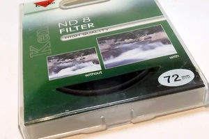 Kenko ND 8 72mm Filter NDX8 3 F Stops - new - Picture 1 of 4