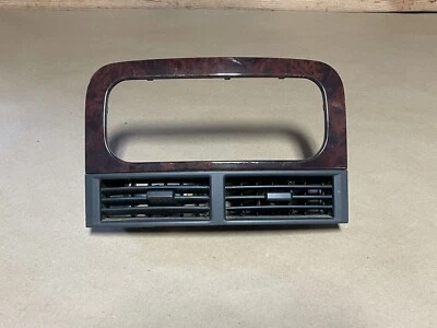 Jeep Grand Cherokee WJ 99-04 Radio tablero moldura madera grano bisel ventilación OEM  Foto 1 de 2