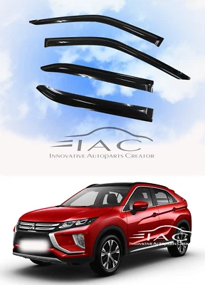 Солнцезащитный козырек на решетку окна 18 для Mitsubishi Eclipse Cross защита от дождя  - Изображение 1 из 4