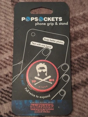 Popsockets Stranger Things Netflix Steve Harrington Popsocket Pop Socket - Image 1 of 2