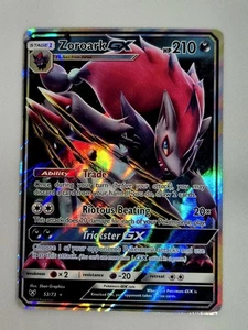 POKEMON ZOROARK GX ARTE COMPLETO HOLO 53/73 CASI NUEVO/M - Imagen 1 de 2