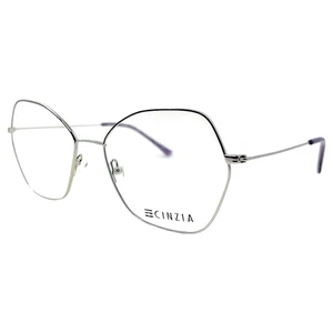 CINZIA - CIN5106 C3 56/17/145 - ORCHID PURPLE / SILVER NEW Authentic EYEGLASSES - Picture 1 of 2