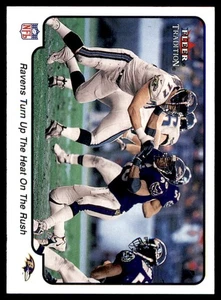 1997 Fleer Tradition #77 Baltimore Ravens Turn Up The Heat On The Rush Football  - Picture 1 of 2