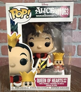 Funko Pop Disney Alicia en el País de las Maravillas Reina de Corazones con Rey #1063 - Imagen 1 de 5