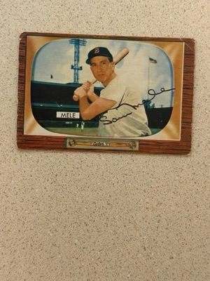1955 Bowman - Sam Mele #147 Signed Autographed - Image 1 of 2
