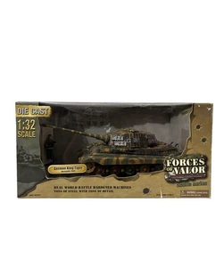 Forces of Valor German King Tiger 1:32 Tank Die Cast 2003 - Asst. 90000 Preowned - Picture 1 of 15