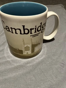Tazza Starbucks Cambridge Icon Kings College Inghilterra bicicletta cam caffè - Foto 1 di 5