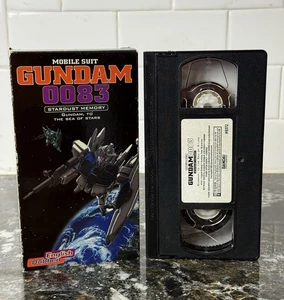 Gundam 0083: Stardust Memory (VHS tape, 1999, Dubbed) Bandai TESTED RARE!! - Picture 1 of 4