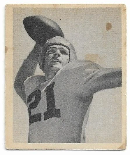 JAMES JIM HARDY 1948 Bowman card #56 Los Angeles Rams Football VG/VG+ - Image 1 of 1