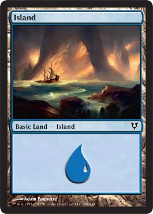 Island (234) - Light Play MTG Avacyn Restored - Image 1 of 1